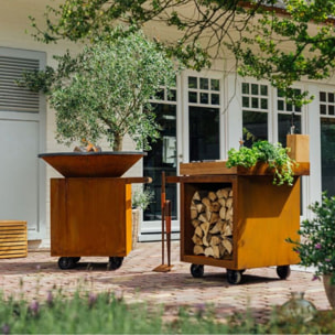 Brasero OFYR Classic Corten 100 Pro OC2C100