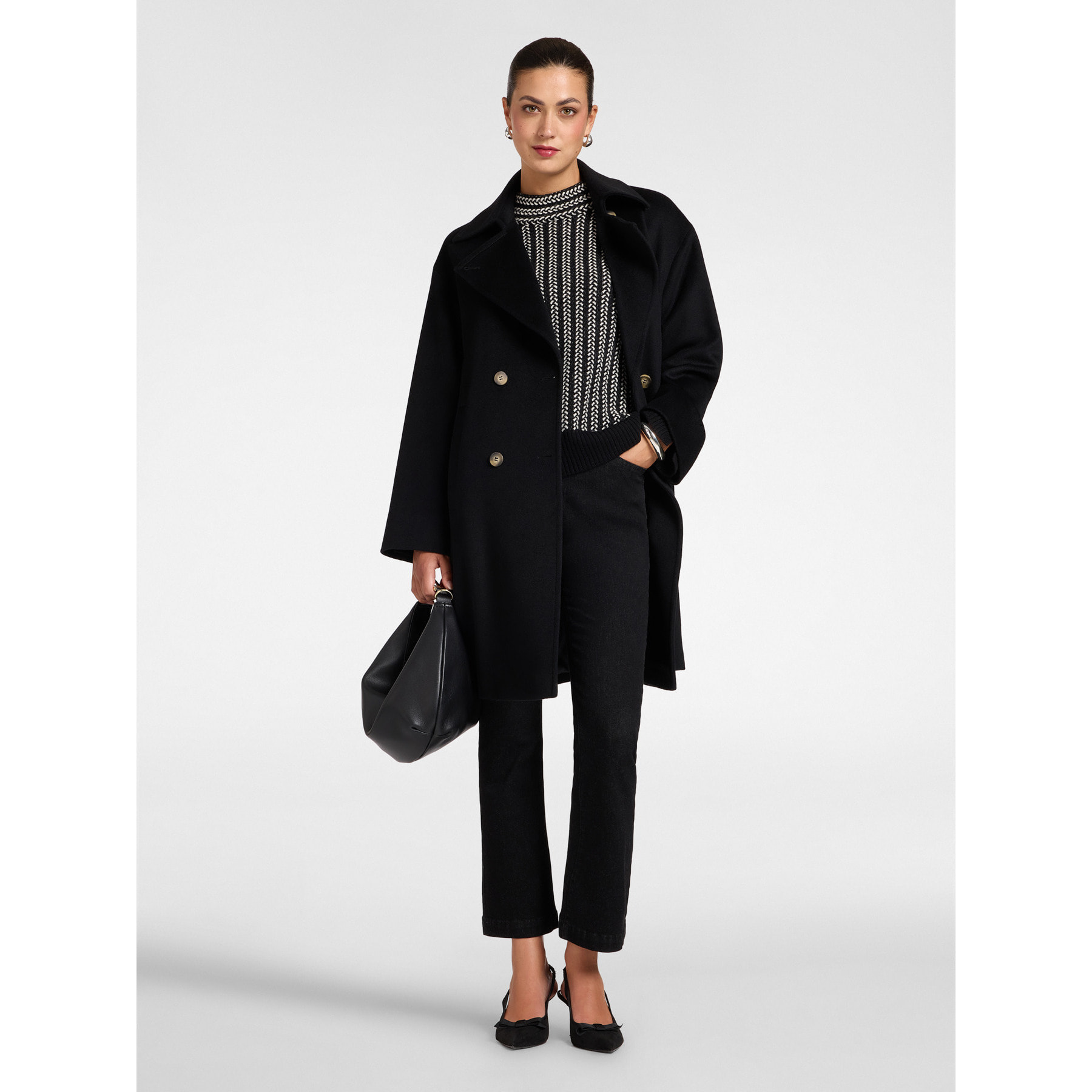 Elena Mirò - Jeans flare "Florence" - Negro