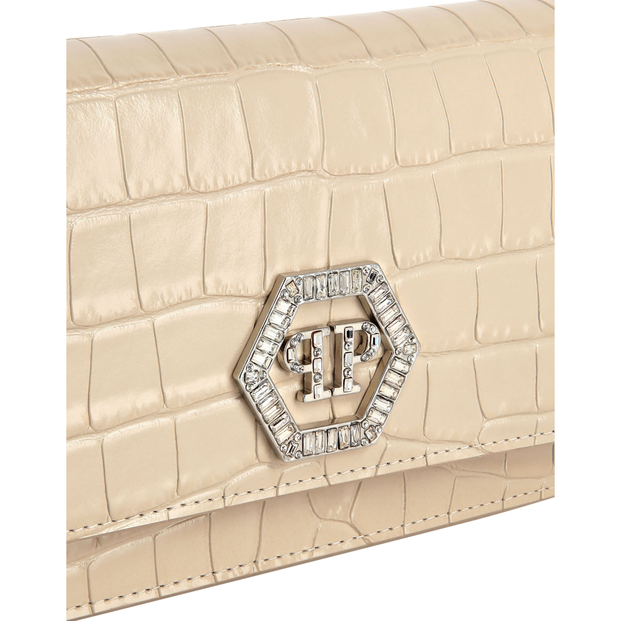 PHILIPP PLEIN Flap Bag HEXAGON