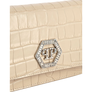 PHILIPP PLEIN Flap Bag HEXAGON