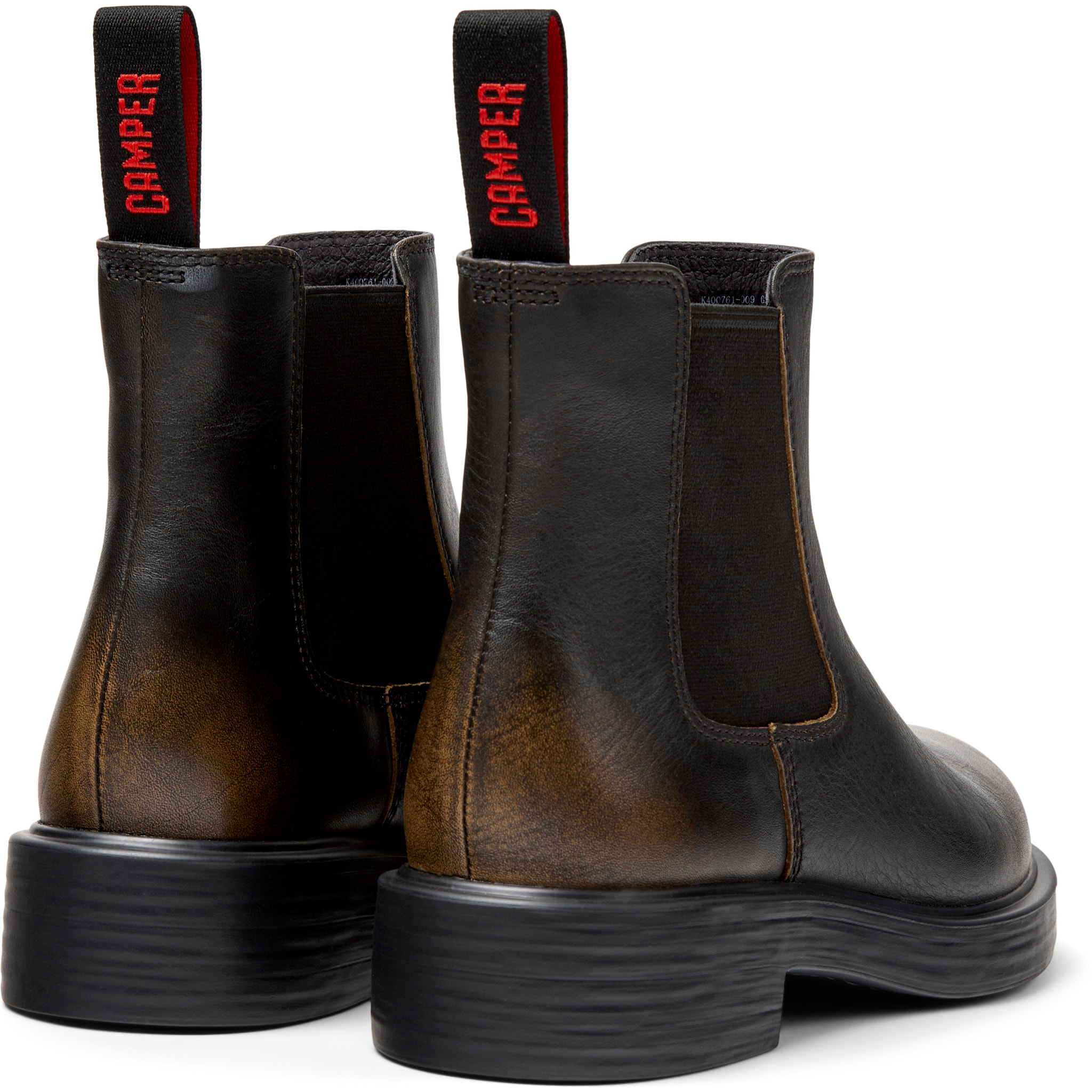 Botines - CAMPER Dean - Multicolor - Cuero liso