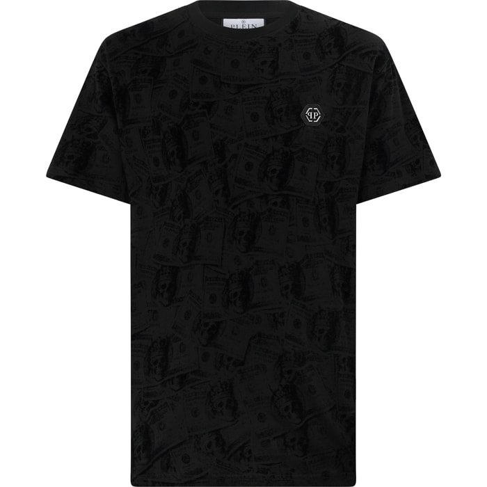 PHILIPP PLEIN Camiseta de cuello redondo y manga corta