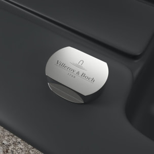 Evier 1 bac Architectura 60 Pure Black avec vidage automatique
