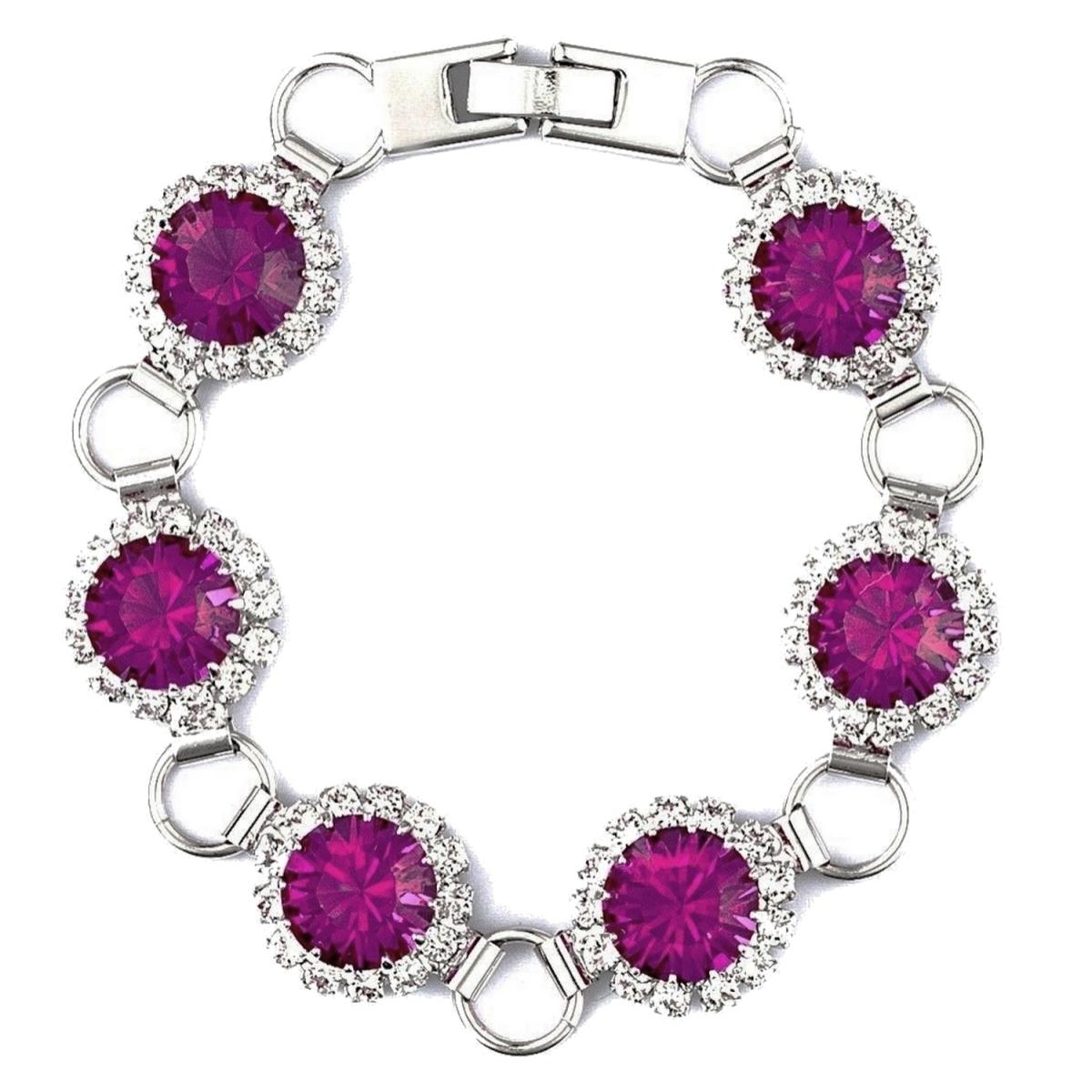 Pulsera Saton adornado con cristales de Swarovski