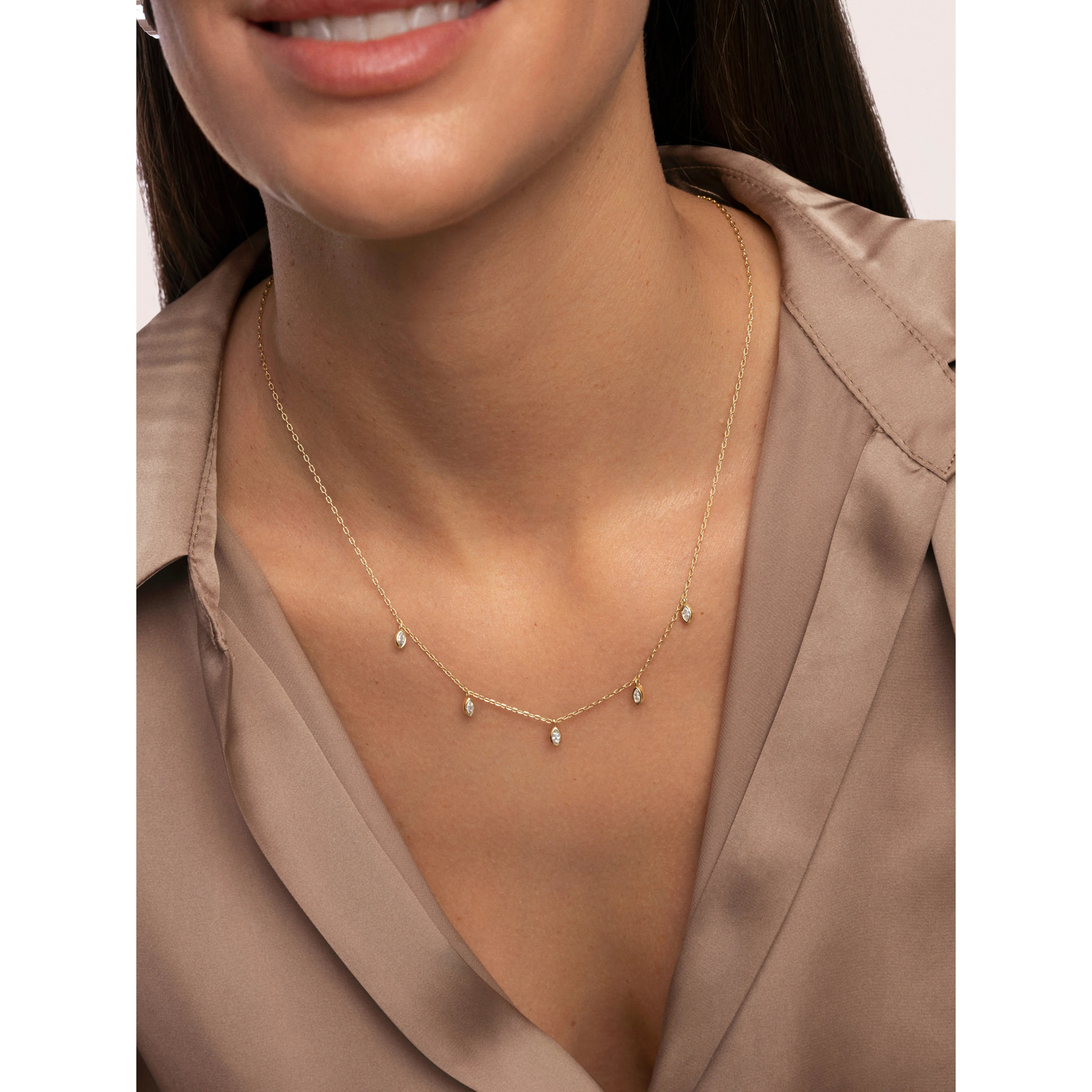 Collar Misty Baño Oro