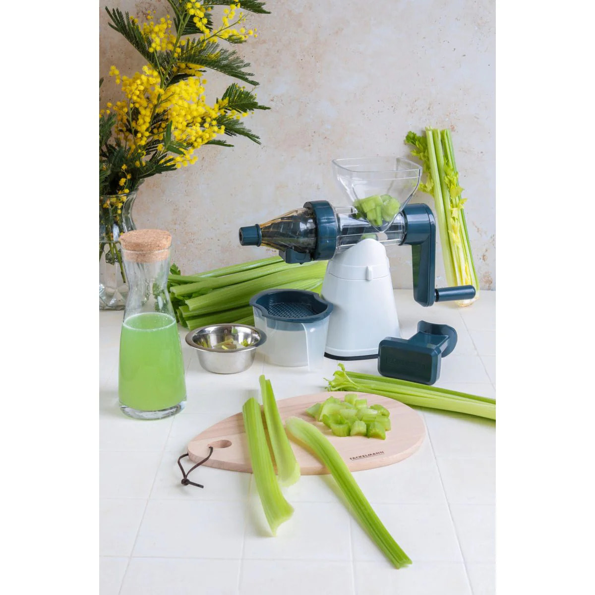 Planche à découper ovale en bois FSC 19 x 28 cm Fackelmann Nature