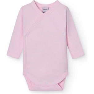 Body cruzado bebé manga larga algodón