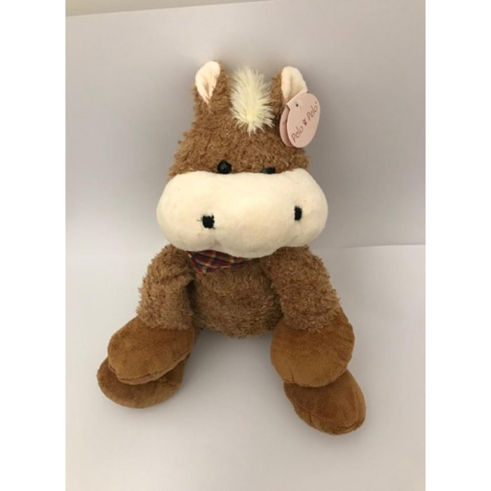 PELO & PELO - Peluche Cavallo morbido 30cm