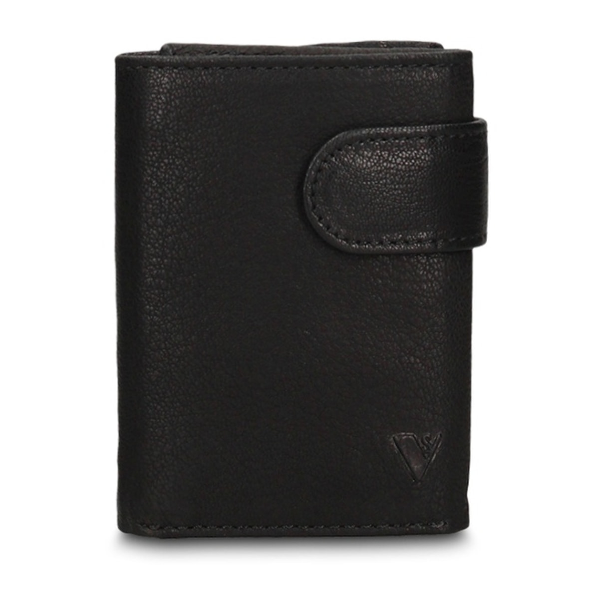 Portafoglio uomo in vera pelle - Modello Novara Elite - Casual - 7.5 x 10.0 x 2.0 cm
