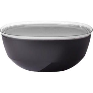 Saladier MEPAL Silueta avec couvercle Nordic Black 5L