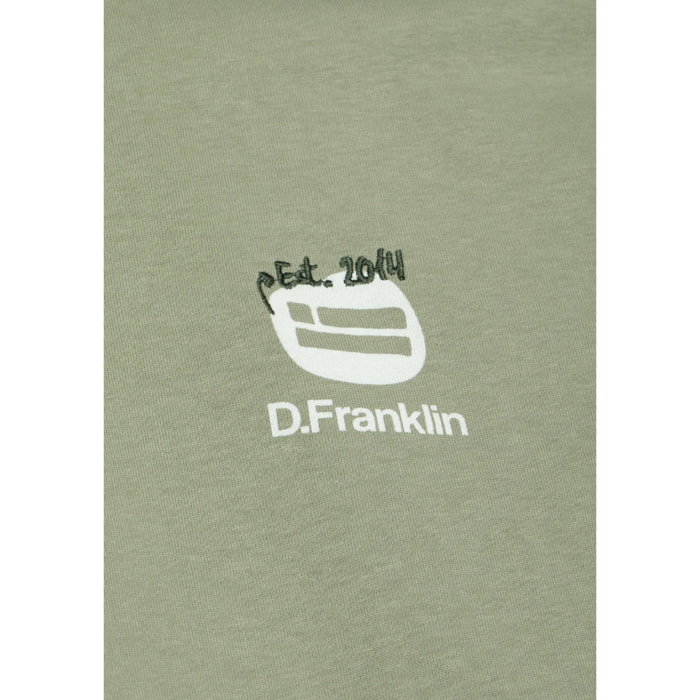 Camiseta Hombre Life Advice Verde