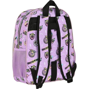 Mochila junior adapt.carro monster high "best boos"