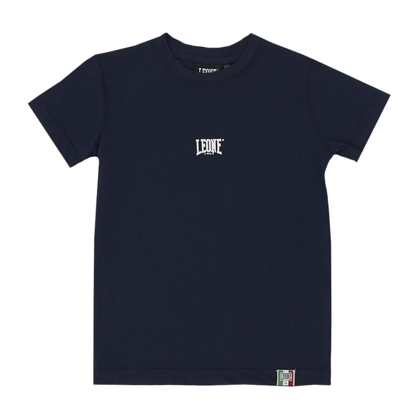 T-shirt a maniche corte da bambino logo piccolo Basic