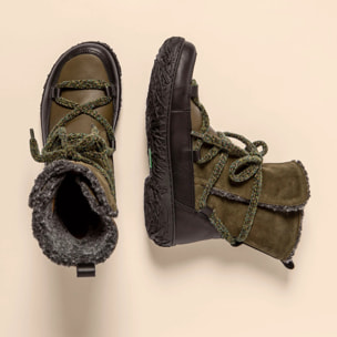 Botines N5455 MULTI LEATHER BLACK-FOREST/ NIDO color Black-forest