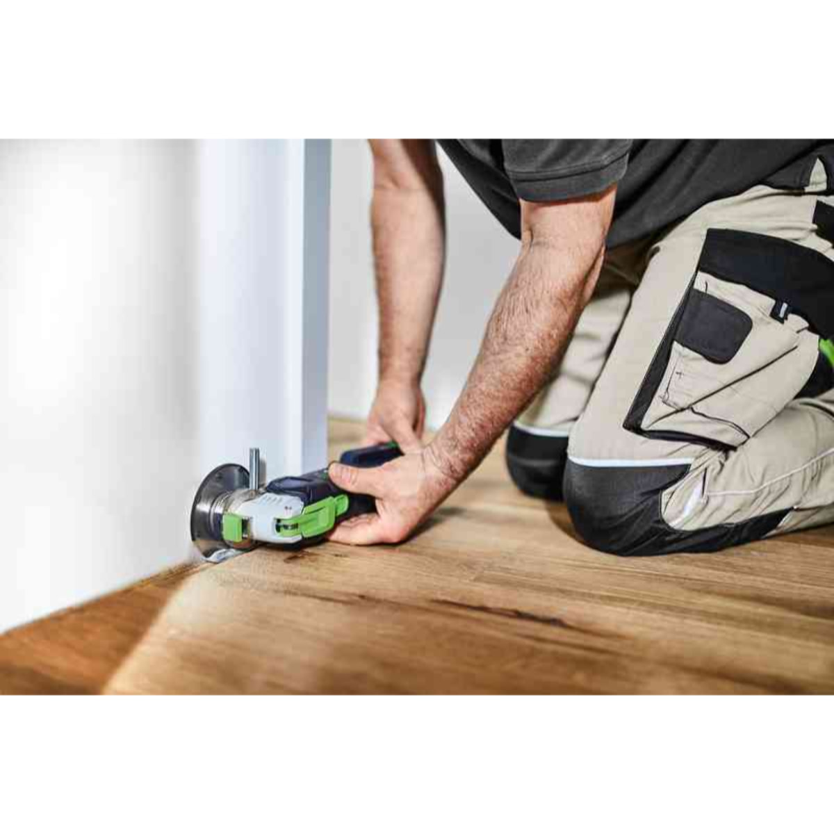 Outil oscillant VECTURO OSC 18 HPC 4,0 EI-Set - FESTOOL - avec 1 batterie 18V 4.0Ah - chargeur - accessoires - Systainer - 576593