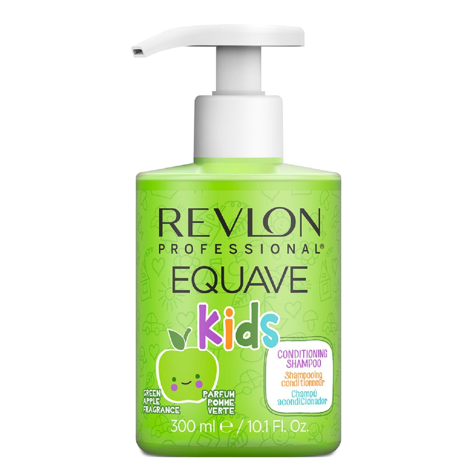 Equave™ KIDS - Shampooing Doux Démêlant Parfum Pomme 300 ml