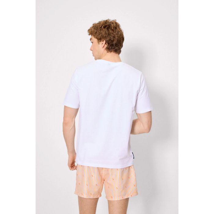T-shirt a maniche corte Bianco