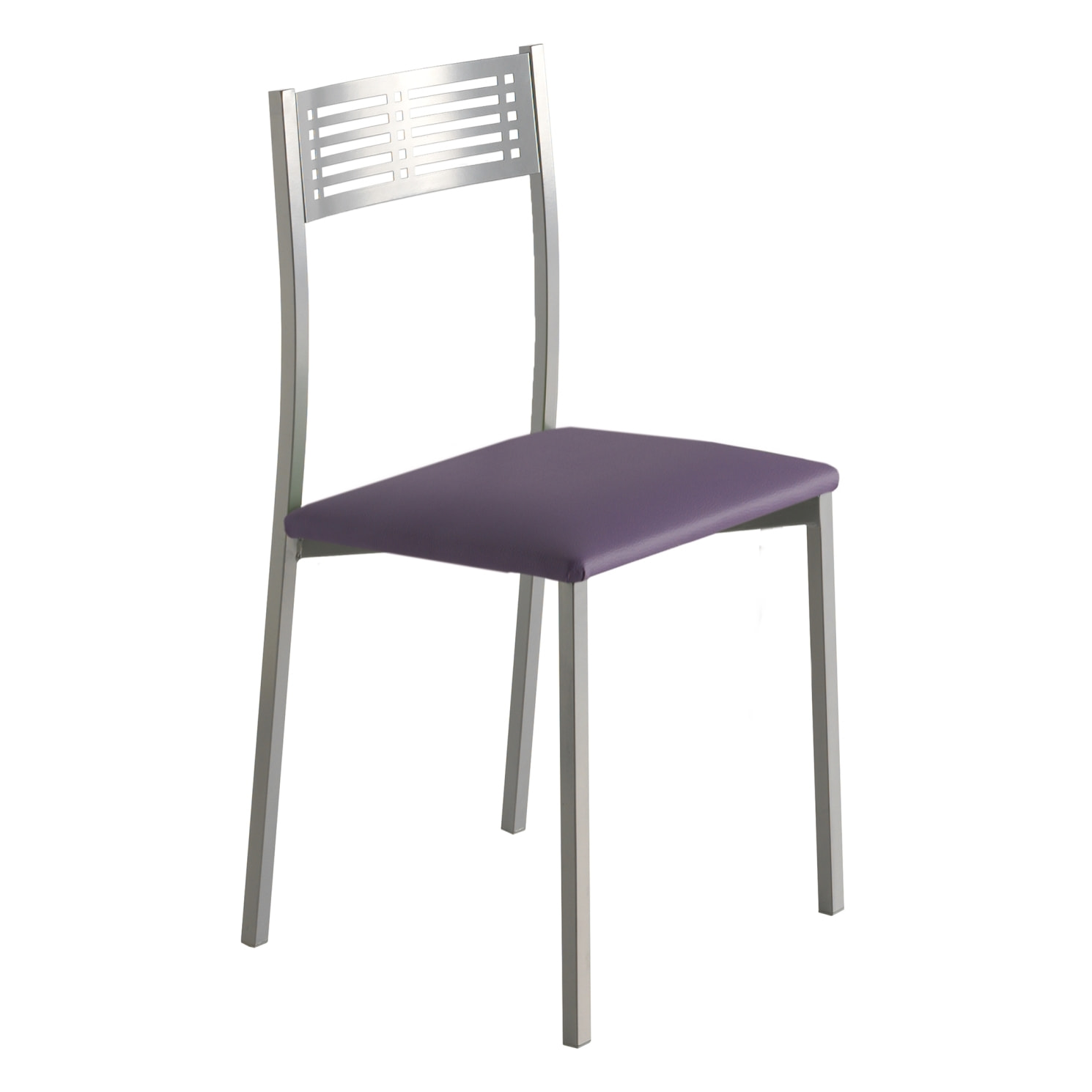 Set de 4 sillas – Polipiel con diseño minimalista