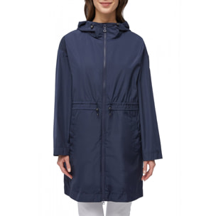 Chubasquero > Cortavientos Mujer de la marca GEOX  modelo W BULMYA LONG PARKA Blue