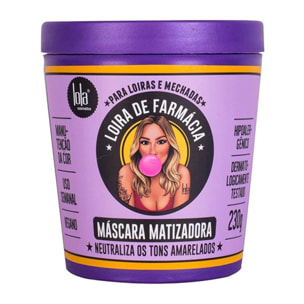 LOLA Loira De Farmácia Purple Hair Mask Matizador 230ml