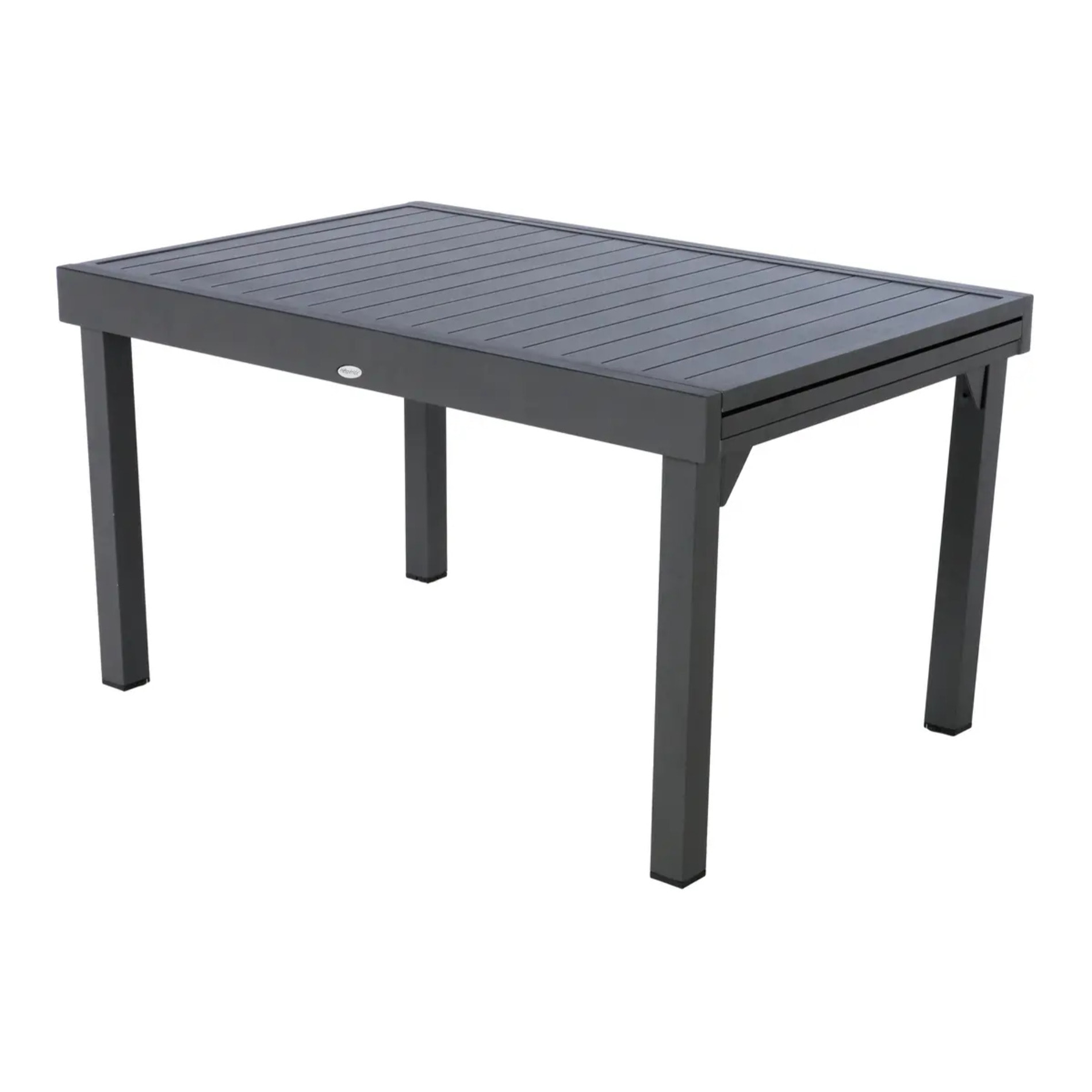 Table de jardin extensible "Piazza" graphite 10 places en aluminium traité époxy