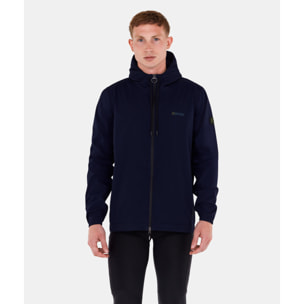 Pluvia - Giubbino Pioggia Con Cappuccio - Blu Nautica - Uomo