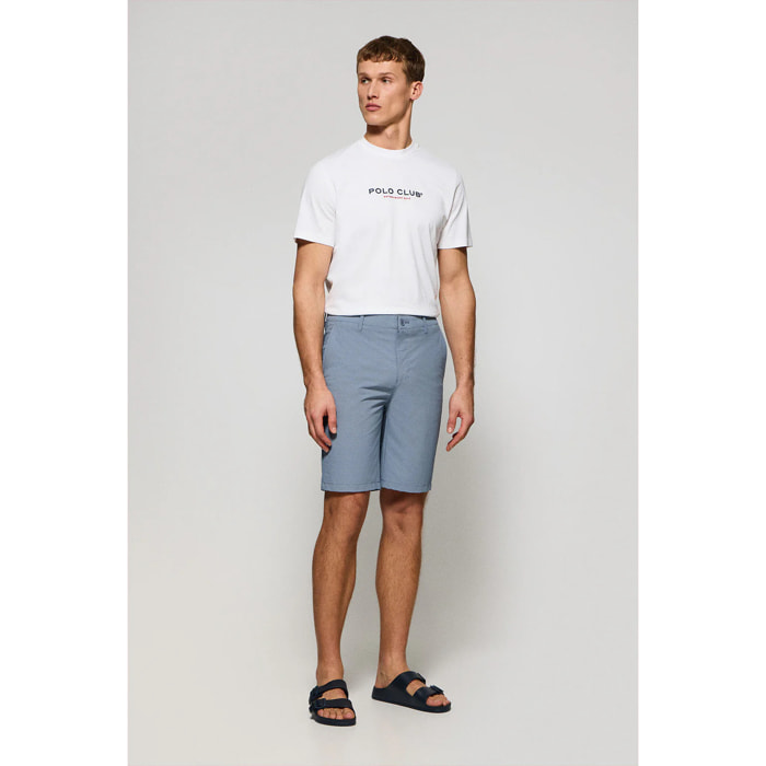 Pantalón corto técnico azul denim Walkabout