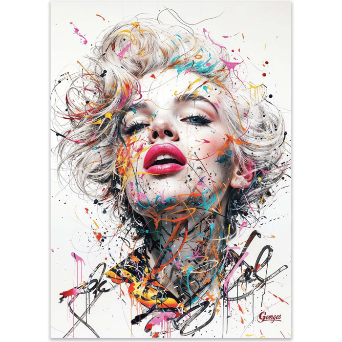 Affiche - Marilyn - Georges