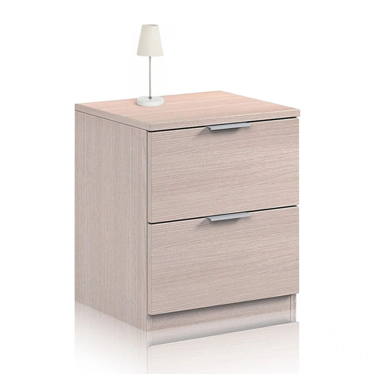 Mesita de noche Andra Roble