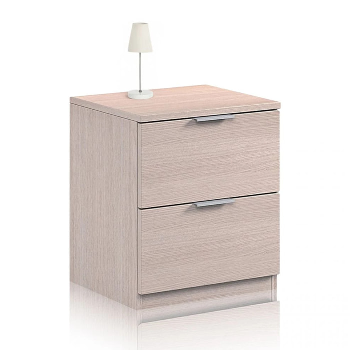 Mesita de noche Andra Roble