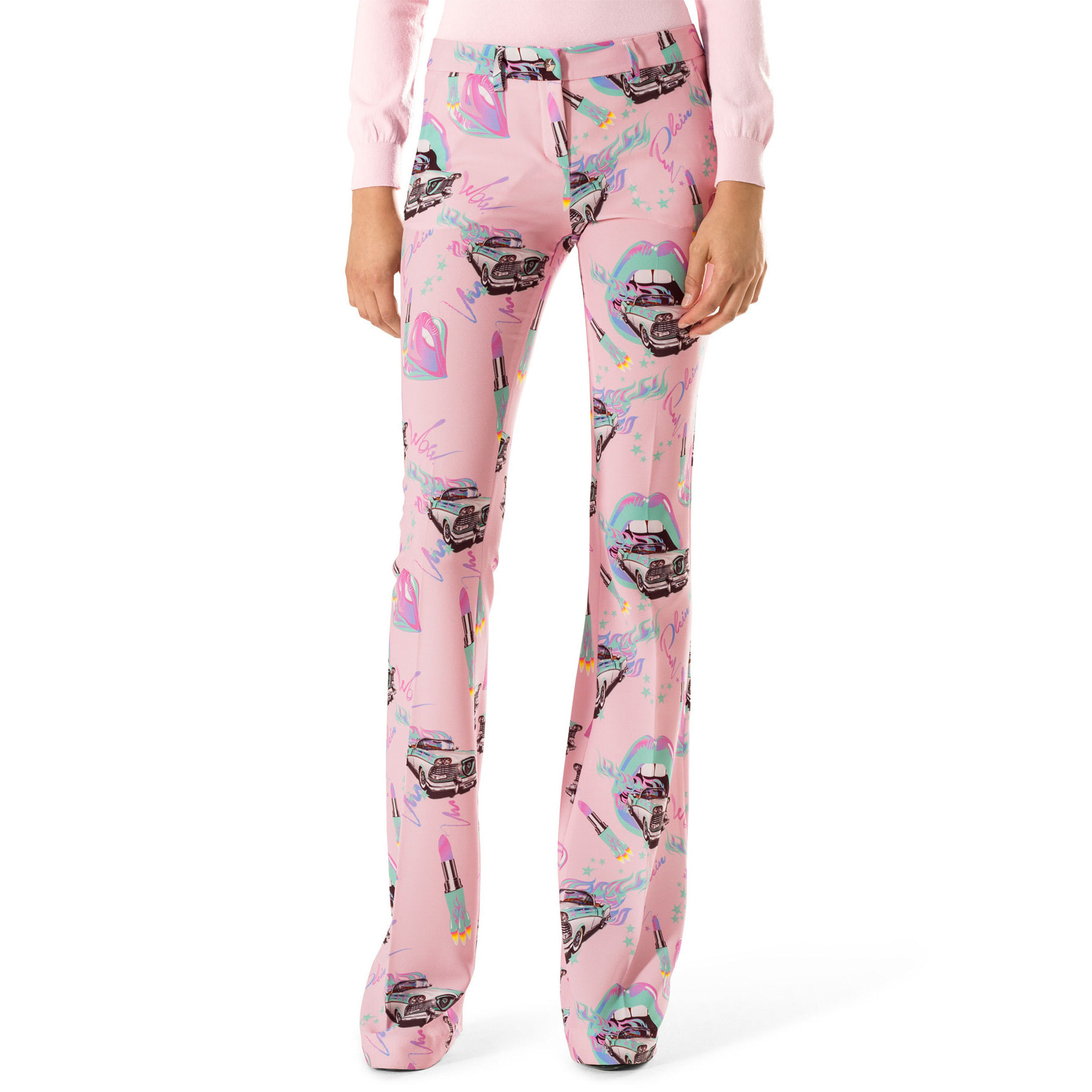 PHILIPP PLEIN Flare trousers "bouche"