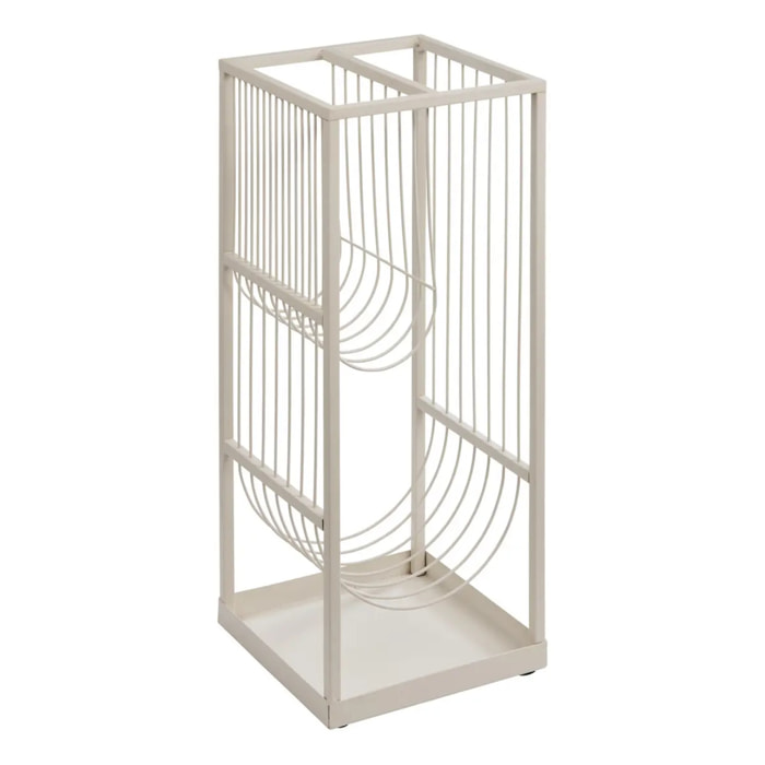 Porte-parapluie Metty 20x20x50cm beige