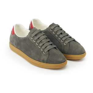 Sneaker British Passport Grigio