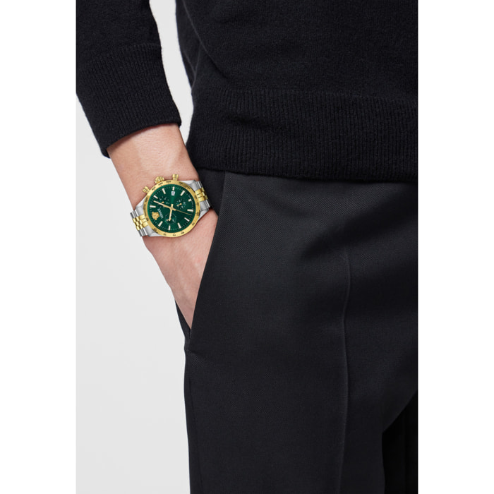 Versace Reloj Cronógrafo De Cuarzo Helleny.chr Petite Specia