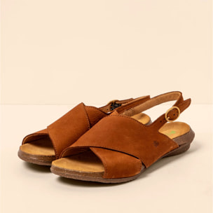 Sandalias N5558 NOBUCK LAVADO CUERO / WAKATAUA color Cuero