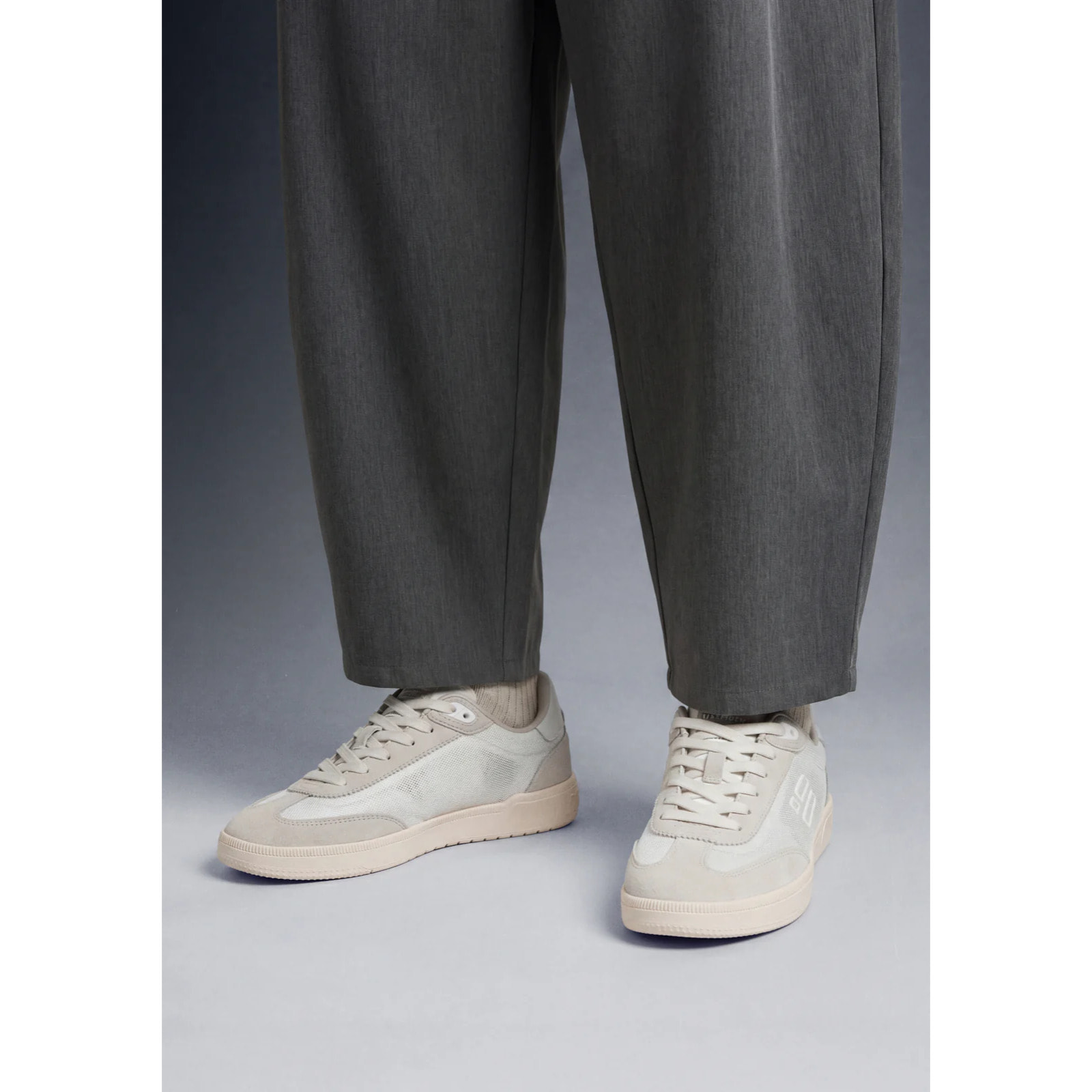 Zapatillas Unisex Modelo Rebel Mesh Basic Blanco