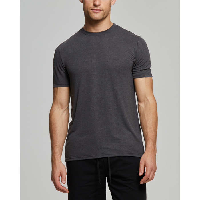 MAGLIA GIROCOLLO MANICA CORTA