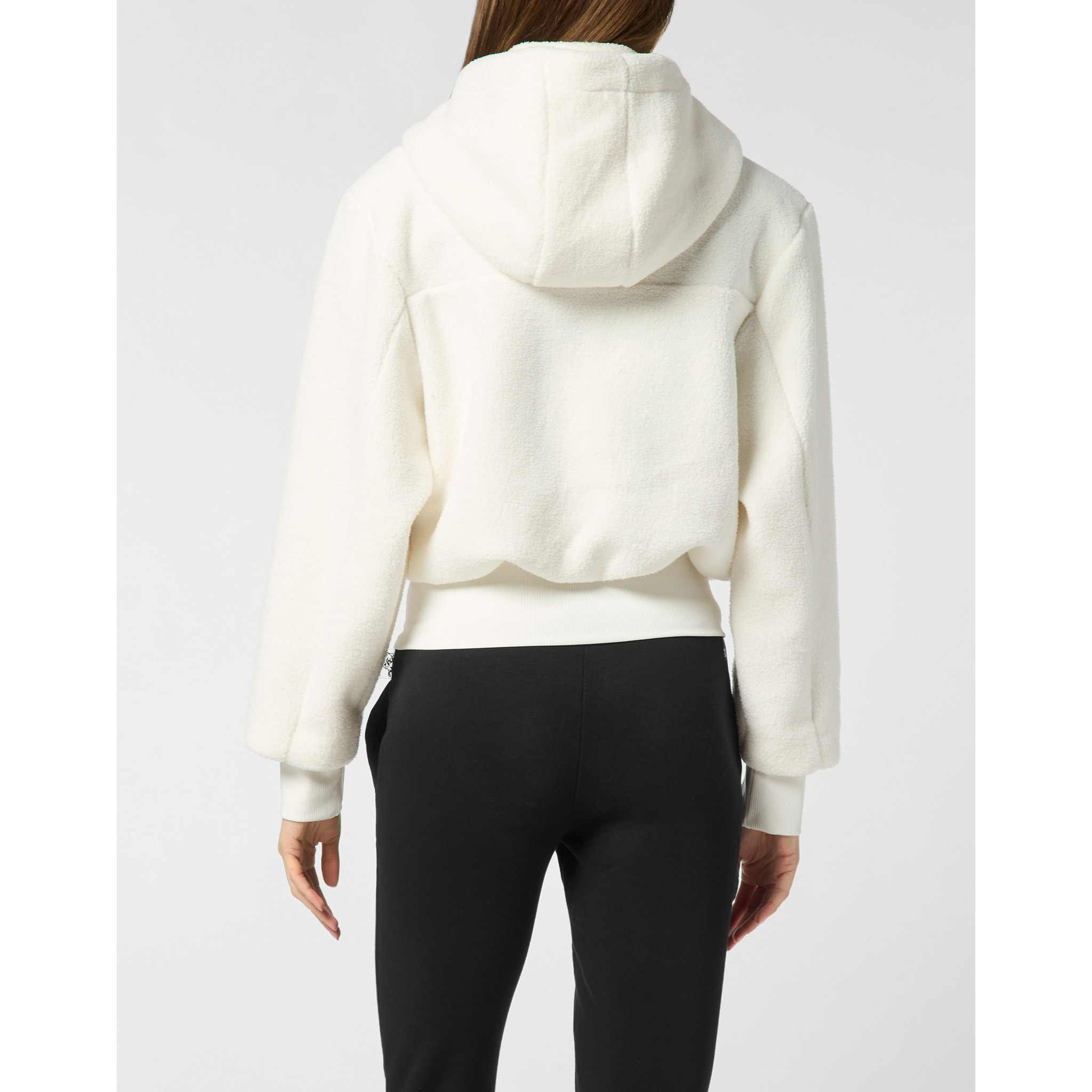PLEIN SPORT Sudadera con cremallera y capucha