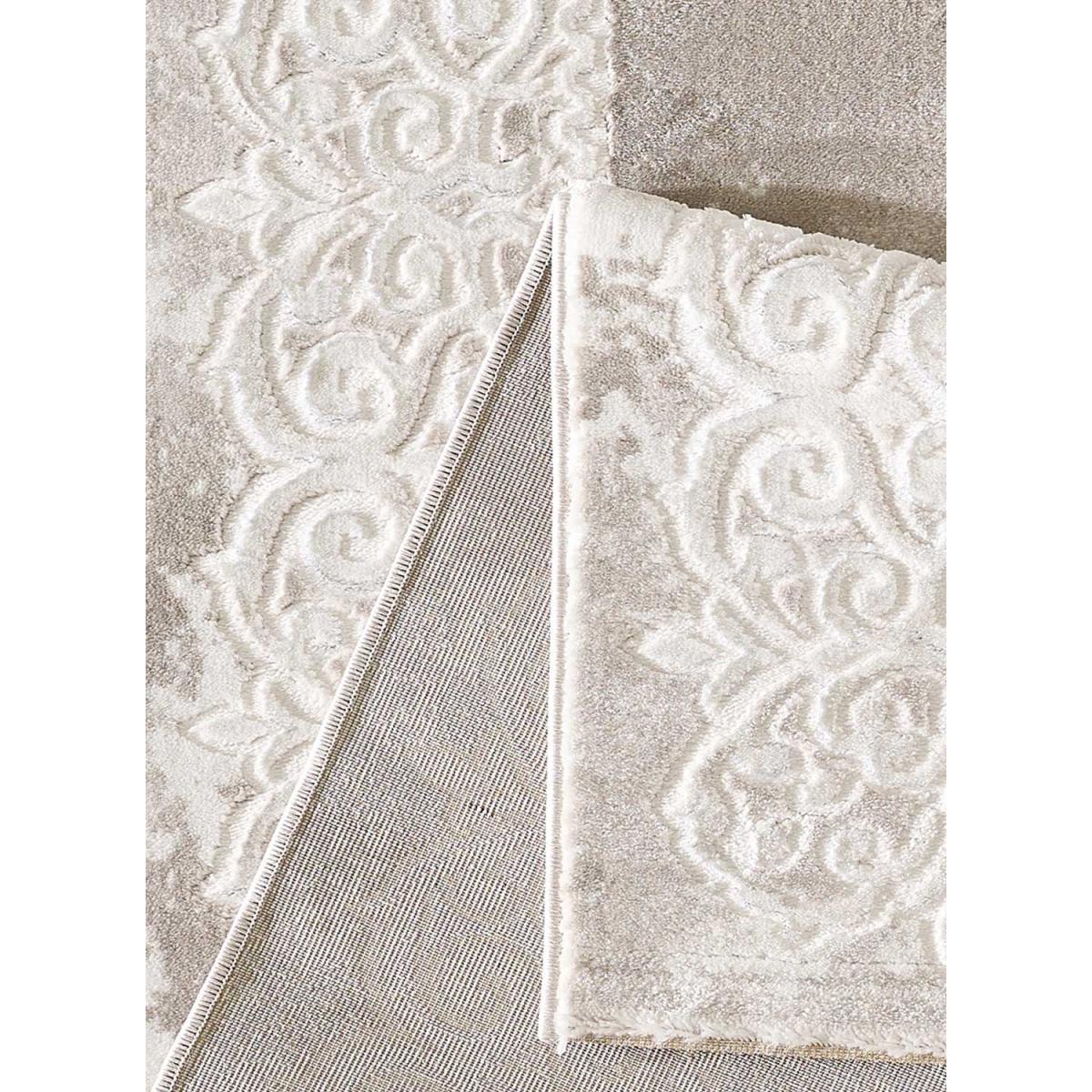 Tapis doux et souyeux tissé en relief VUPO