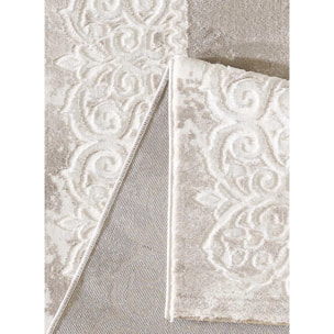 Tapis doux et souyeux tissé en relief VUPO