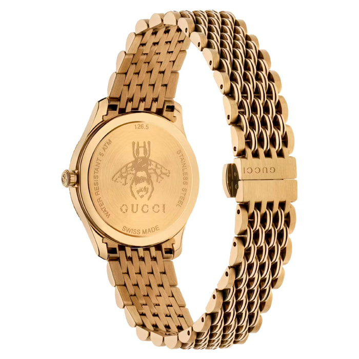 Reloj Gucci YA1265021 Mujer Analogico Cuarzo con Correa de Acero inoxidable
