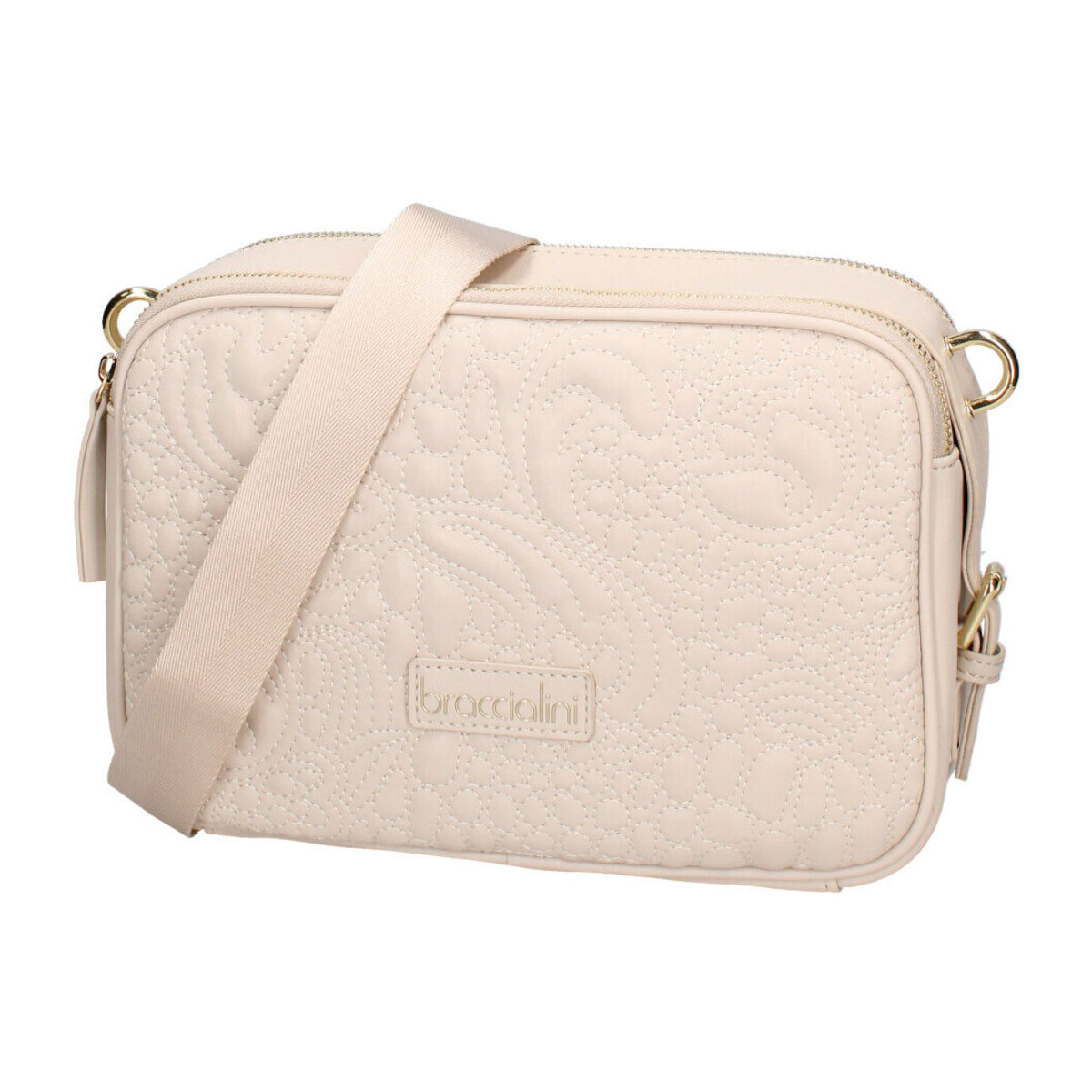 Borsa a tracolla da donna Textile Polyurethane 25x17x8 cm