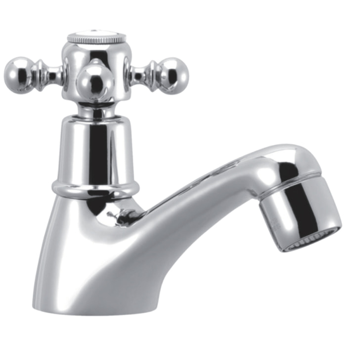 Robinet simple eau chaude PAINI Tiffany Chromé
