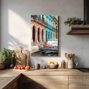 Tableau ville Cuba Tableau alu Dibond