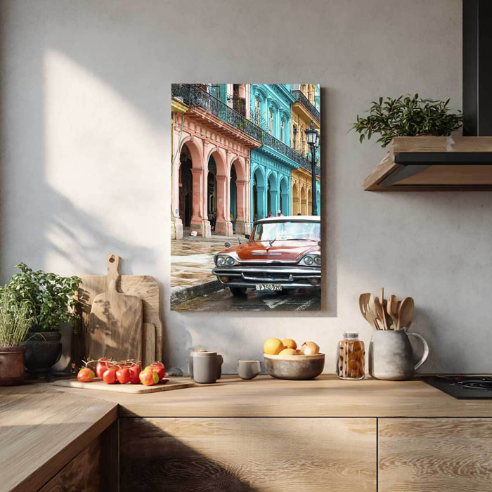 Tableau ville Cuba Tableau alu Dibond
