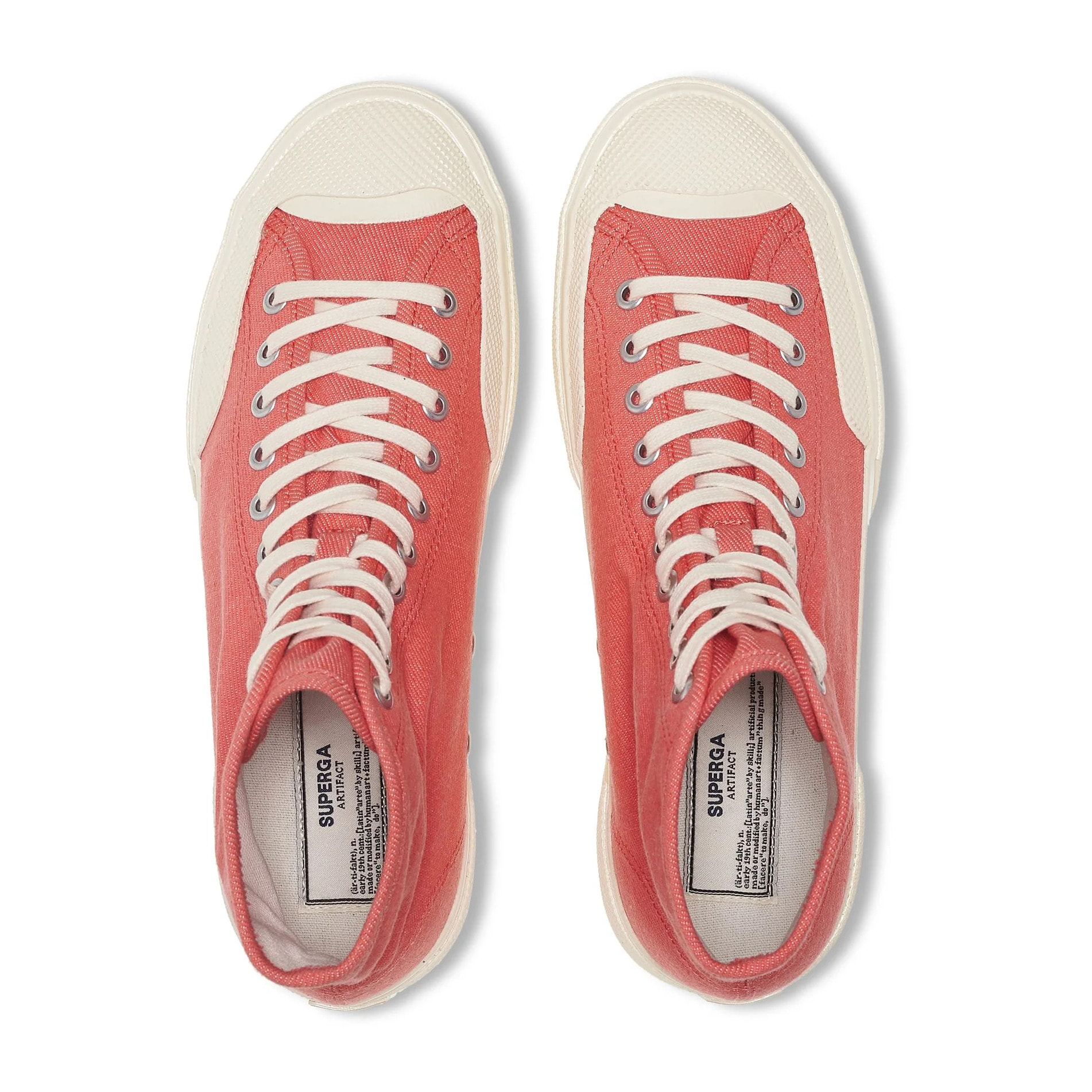 Le Superga Uomo Donna 2433 Works High Cut Denim Yarn Dyed