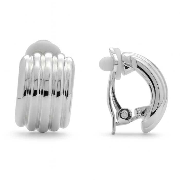 Pendientes acabado en Plata de Ley 925