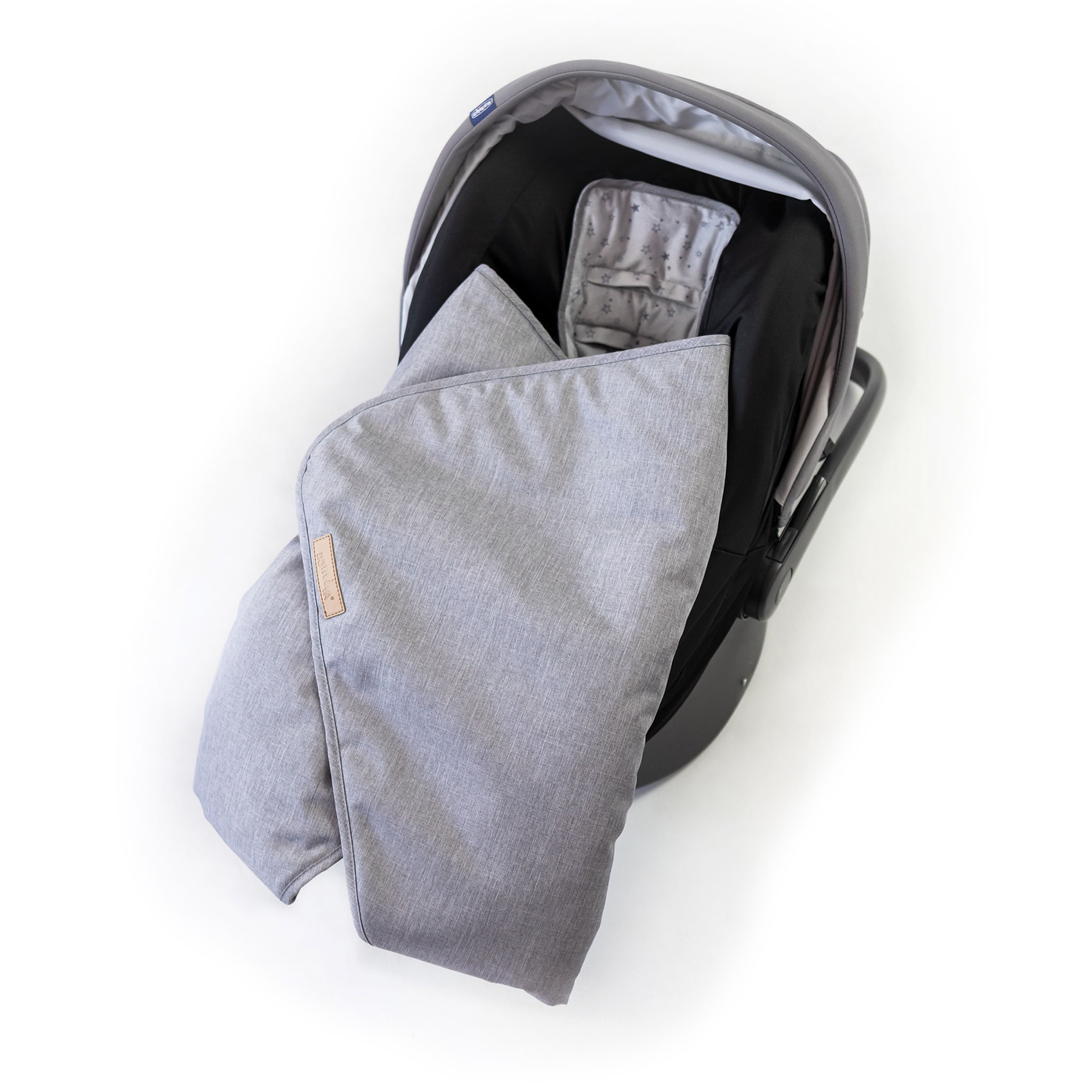 Nid d'ange sécurité pour siège auto - Gris clair