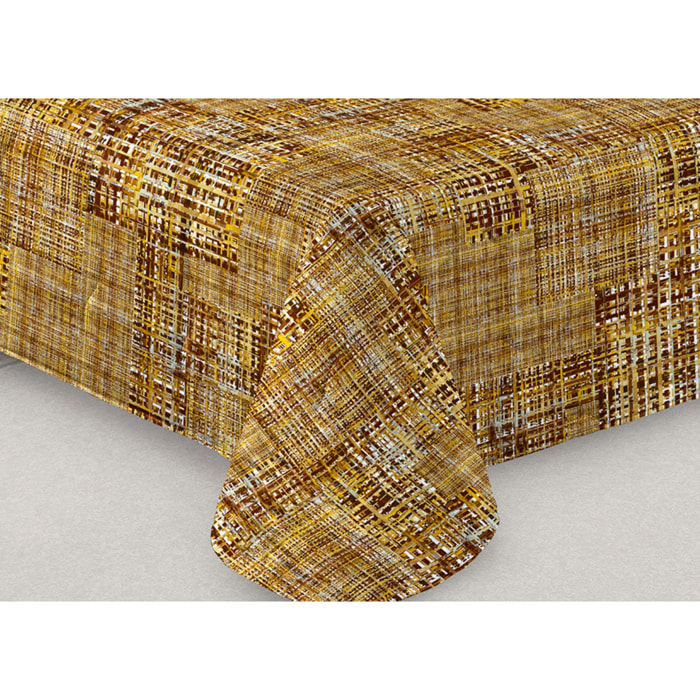 Trapunta Invernale 300gr Made in Italy Piumone Clado Linea Scaldanotti Disegno Lisbona Oro