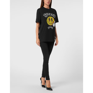 PHILIPP PLEIN T-shirt vestibilità uomo SMILE